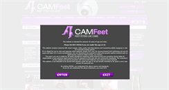 Desktop Screenshot of camfeet.com